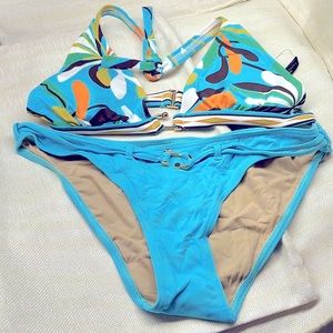 BCBG max Azria two-piece swimsuit bikini, size M